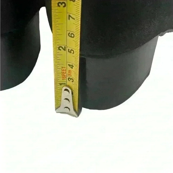 Paul Green 08532 Women’s Black Suede Ruffle Ankle Bootie  Size 8 B - Picture 10 of 12